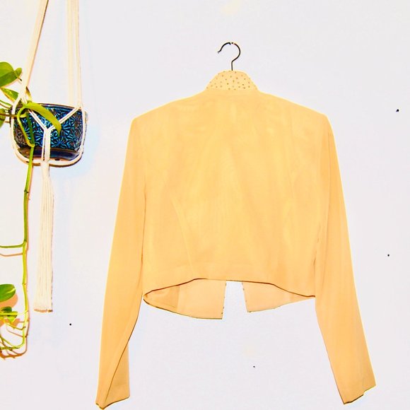 Vintage Beaded Detailed Blazer - Picture 4 of 10